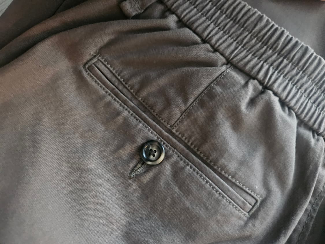 시리즈 에피그램 허리밴딩 면바지 상품이미지5