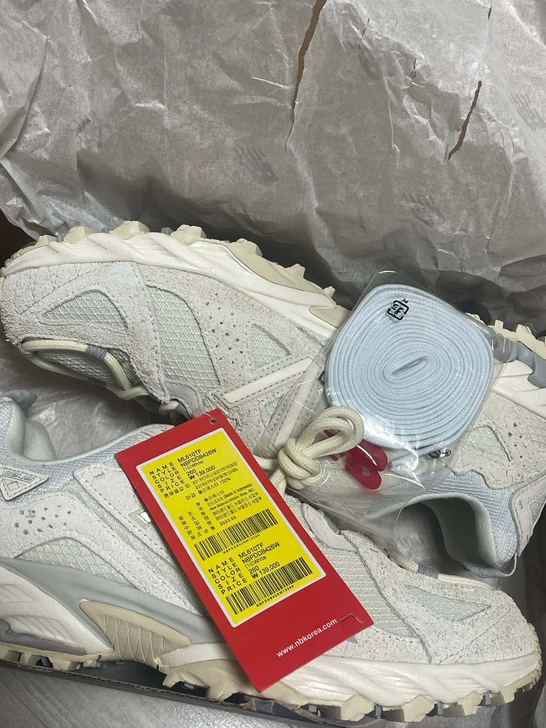 뉴발란스 ML610T 앙고라 260 새제품 상품이미지2