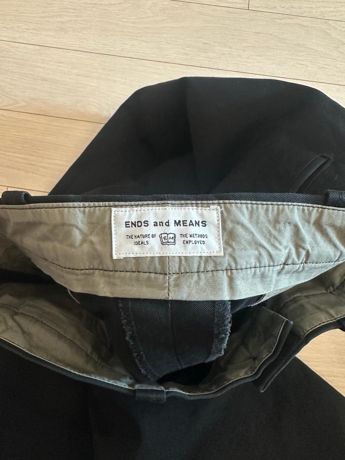 앤즈앤드민즈 워크치노 블랙 상품이미지5