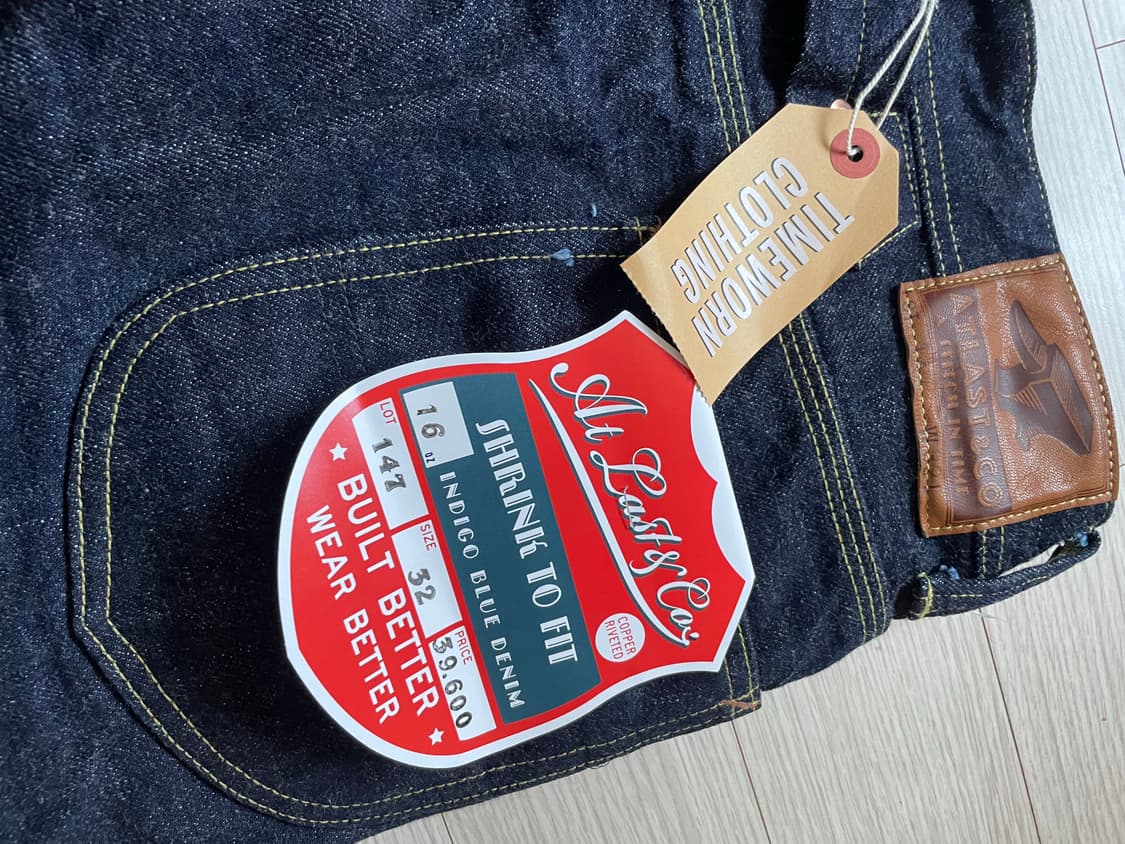 엣라코 At Last & Co 데님 청바지 32사이즈 새제품입니다 상품이미지1