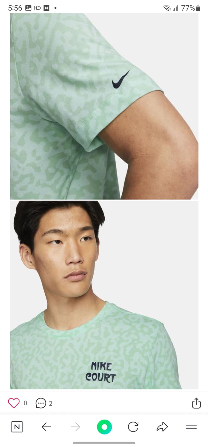 나이키 코트 드라이 반팔티 상품이미지8