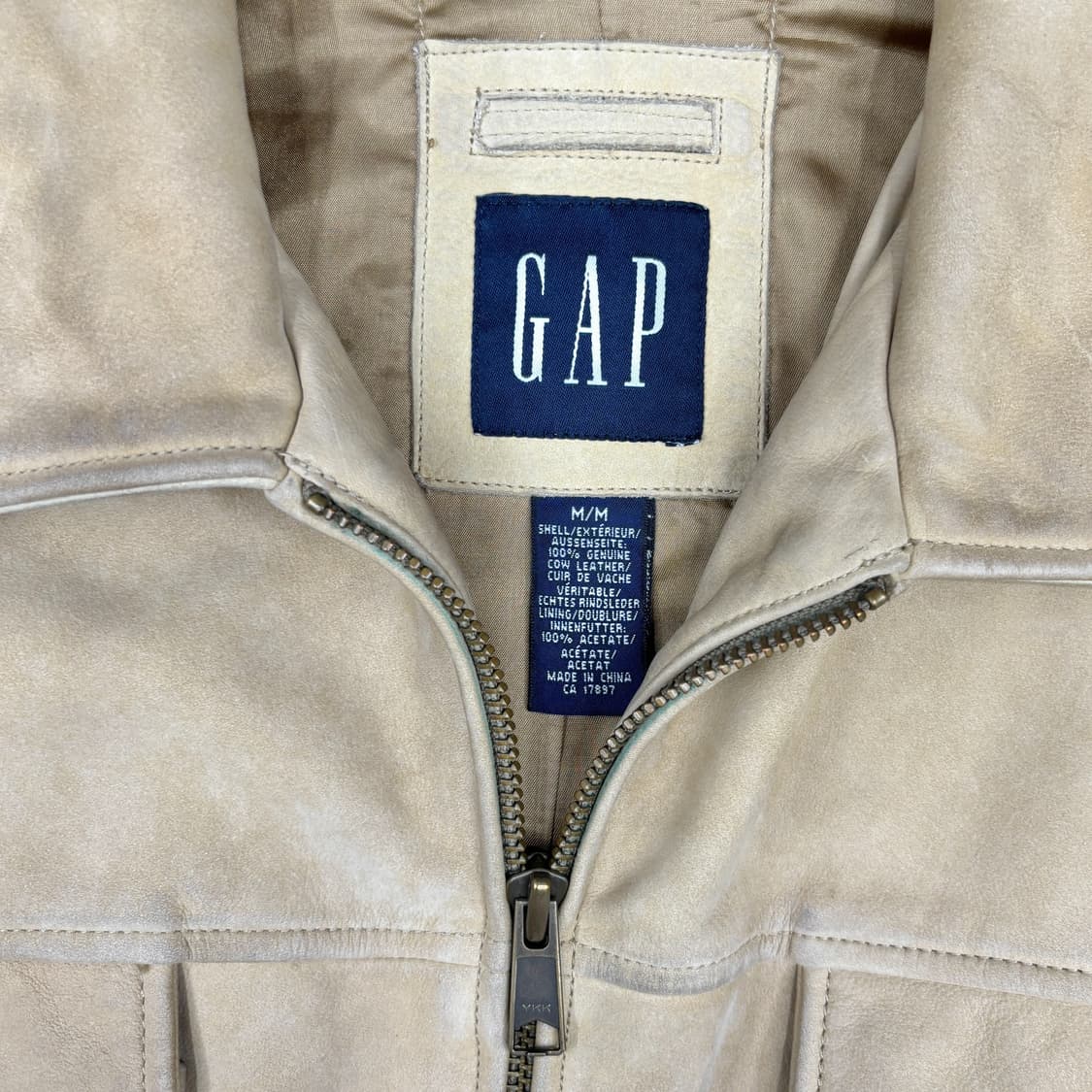 올드 갭 스웨이드 자켓 상품이미지4