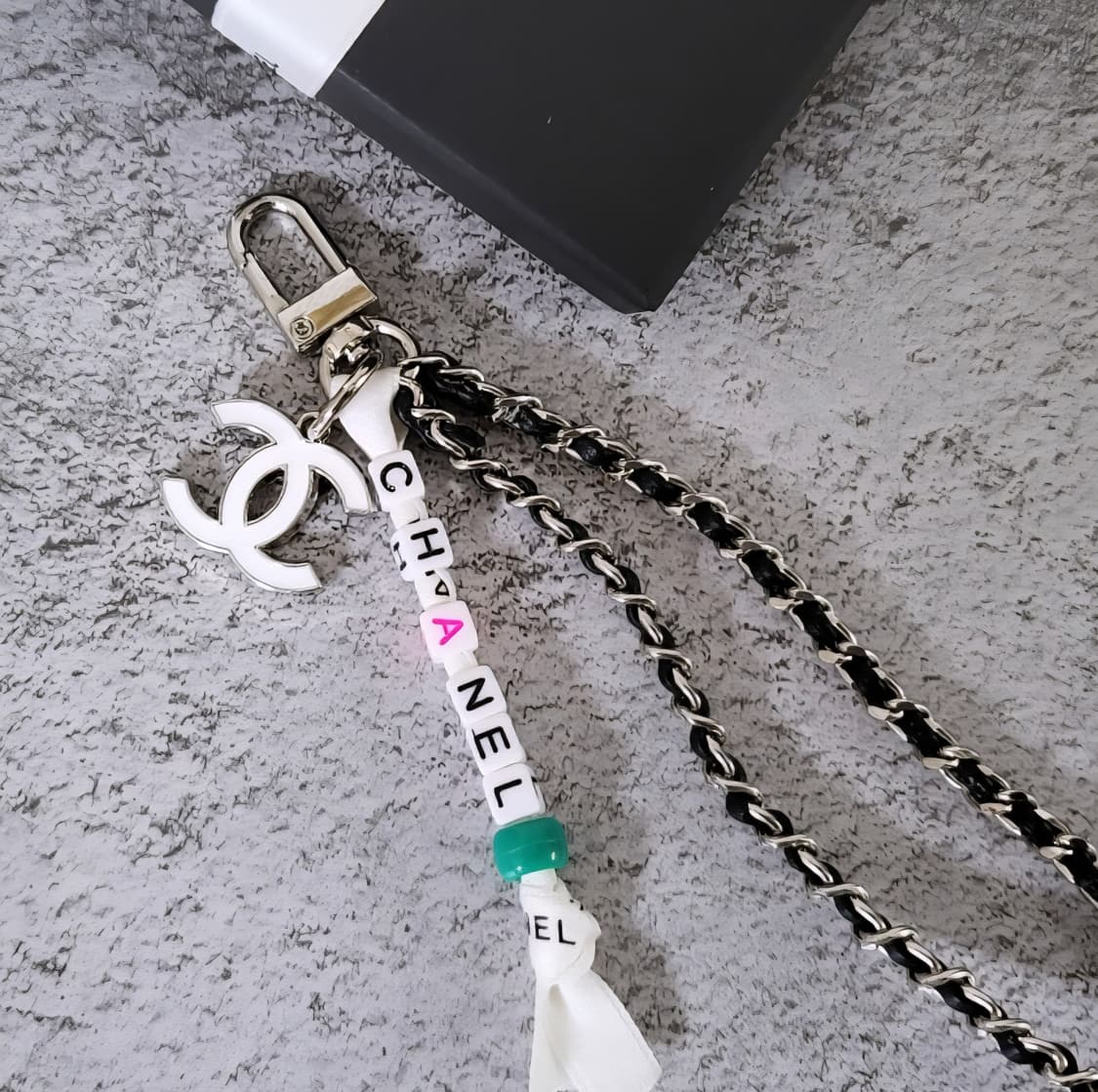 샤넬 단추 업사이클링 키링,백참,폰스트랩악세사리 상품이미지2
