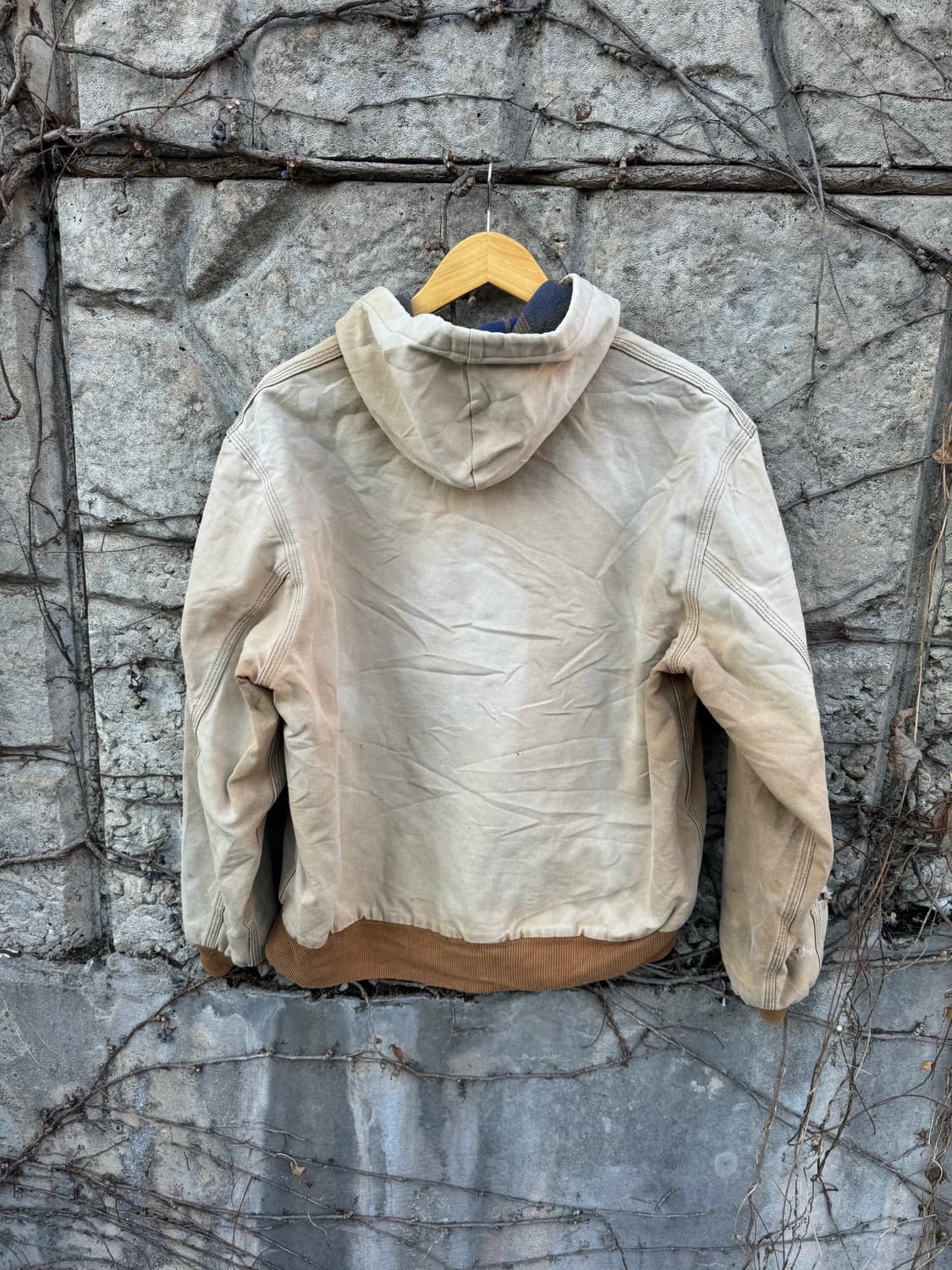 90s 칼하트 빈티지 jf1006 하드페이딩 덕 액티브 후드 자켓 상품이미지2