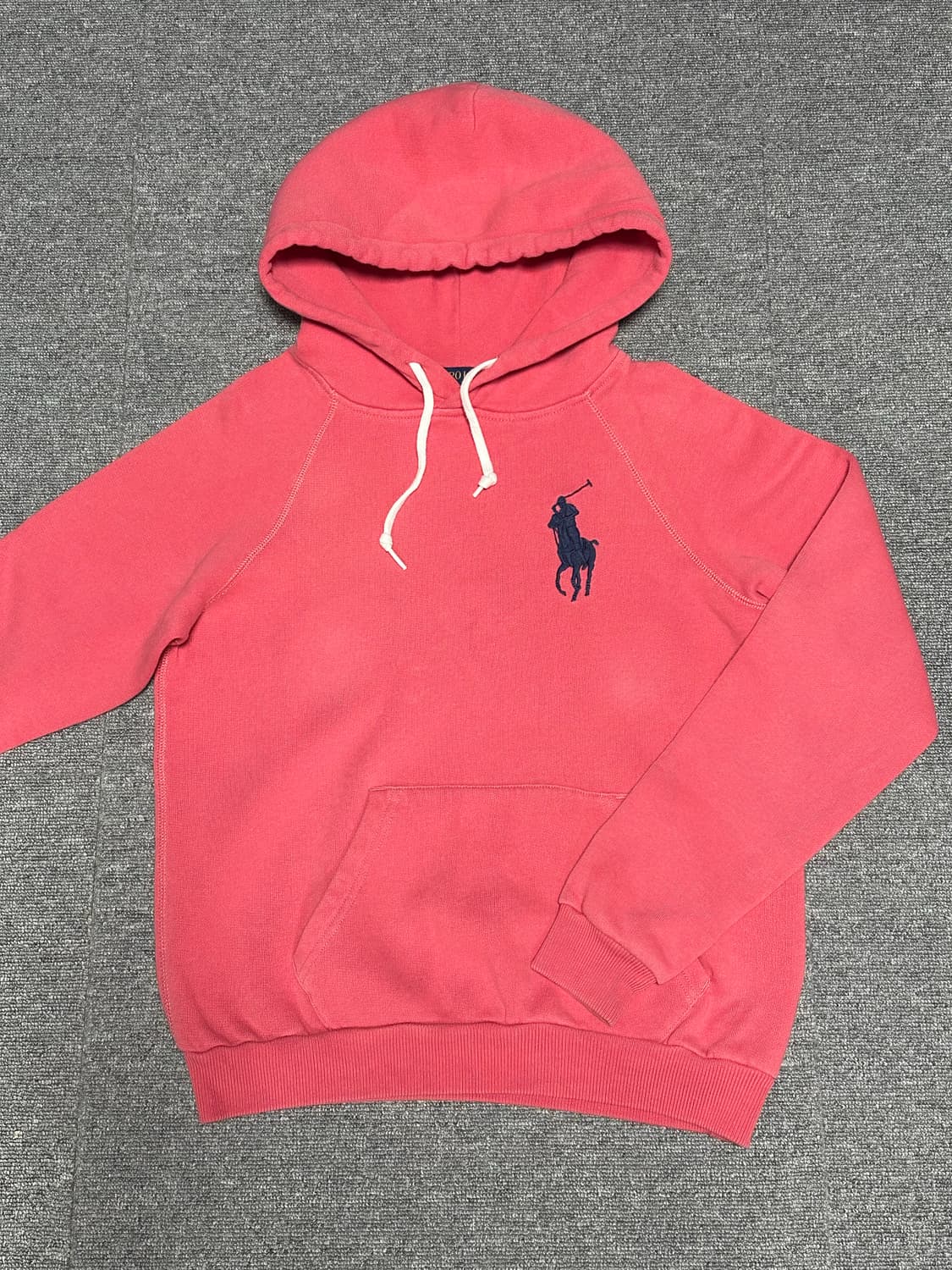 폴로 빅포니 후드 핑크 상품이미지1
