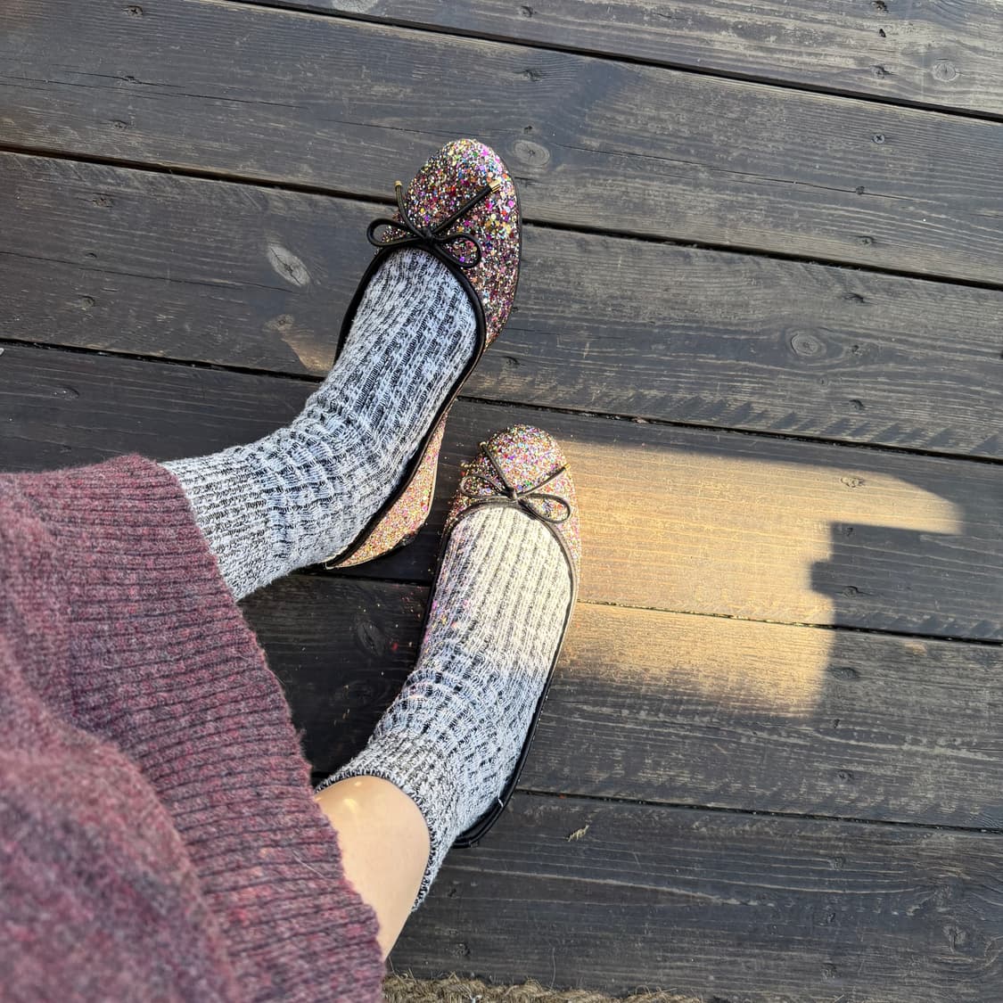 지미츄 글리터 플랫 슈즈 상품이미지9