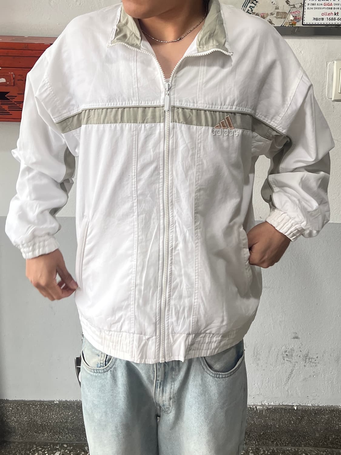 아디다스 올드스쿨 바람막이 상품이미지2