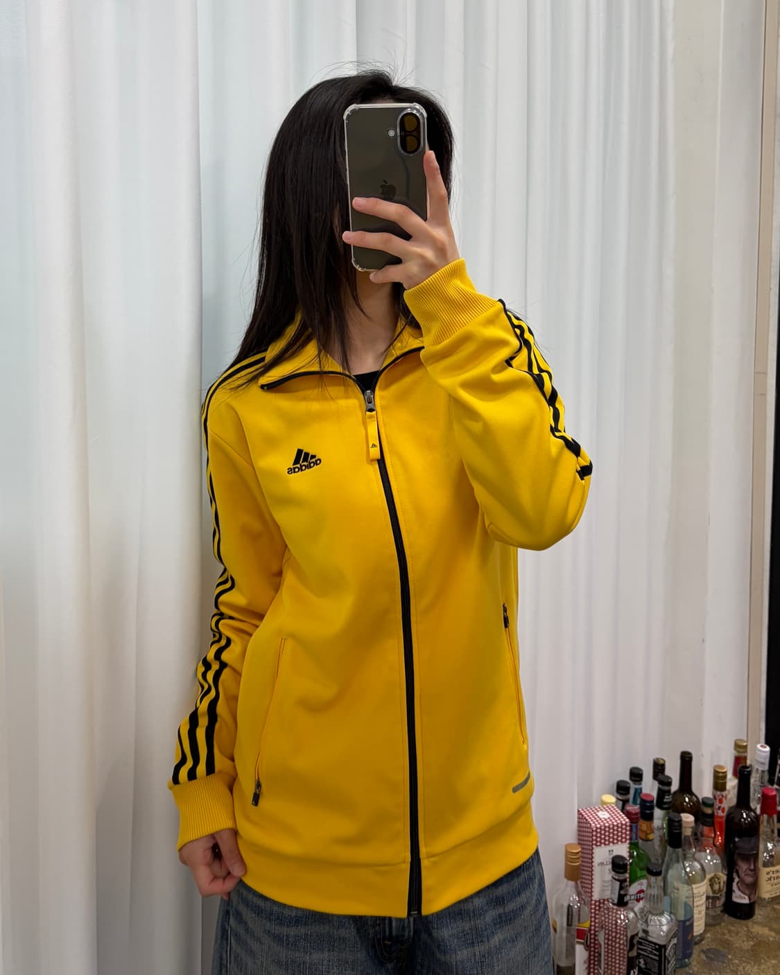 [M]아디다스 머스타드 옐로우 트랙탑 져지 상품이미지2