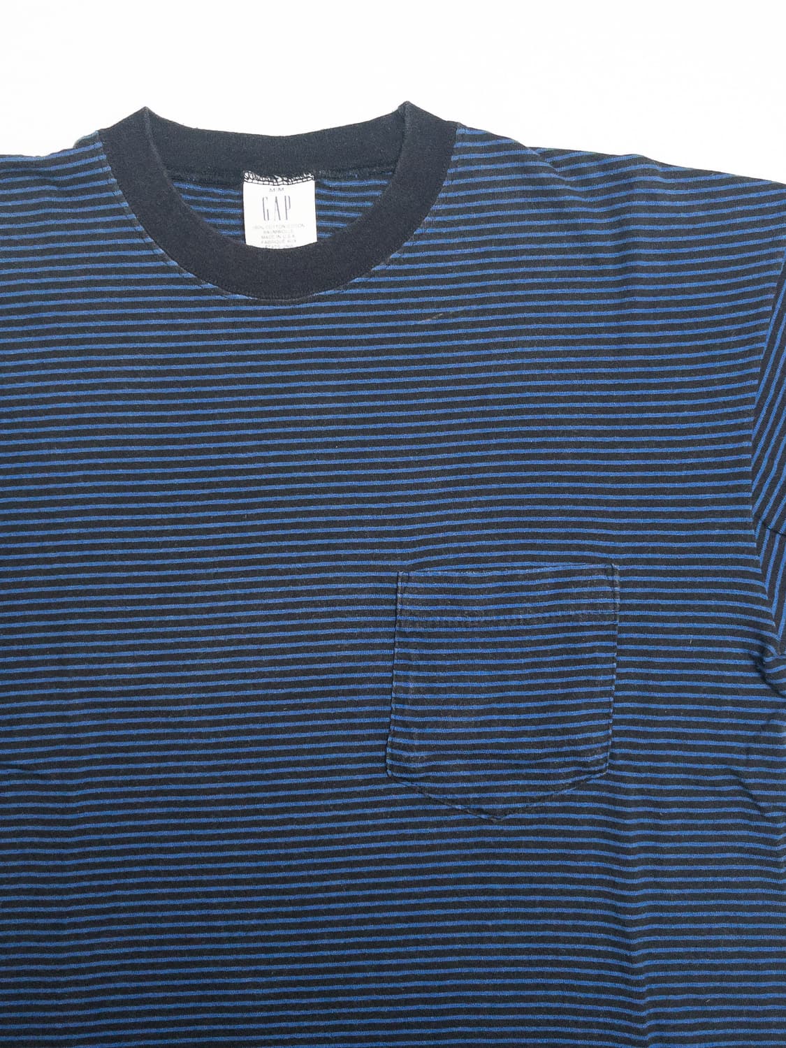 Old Gap 올드갭 스트라이프 보더 포켓 티셔츠 상품이미지5