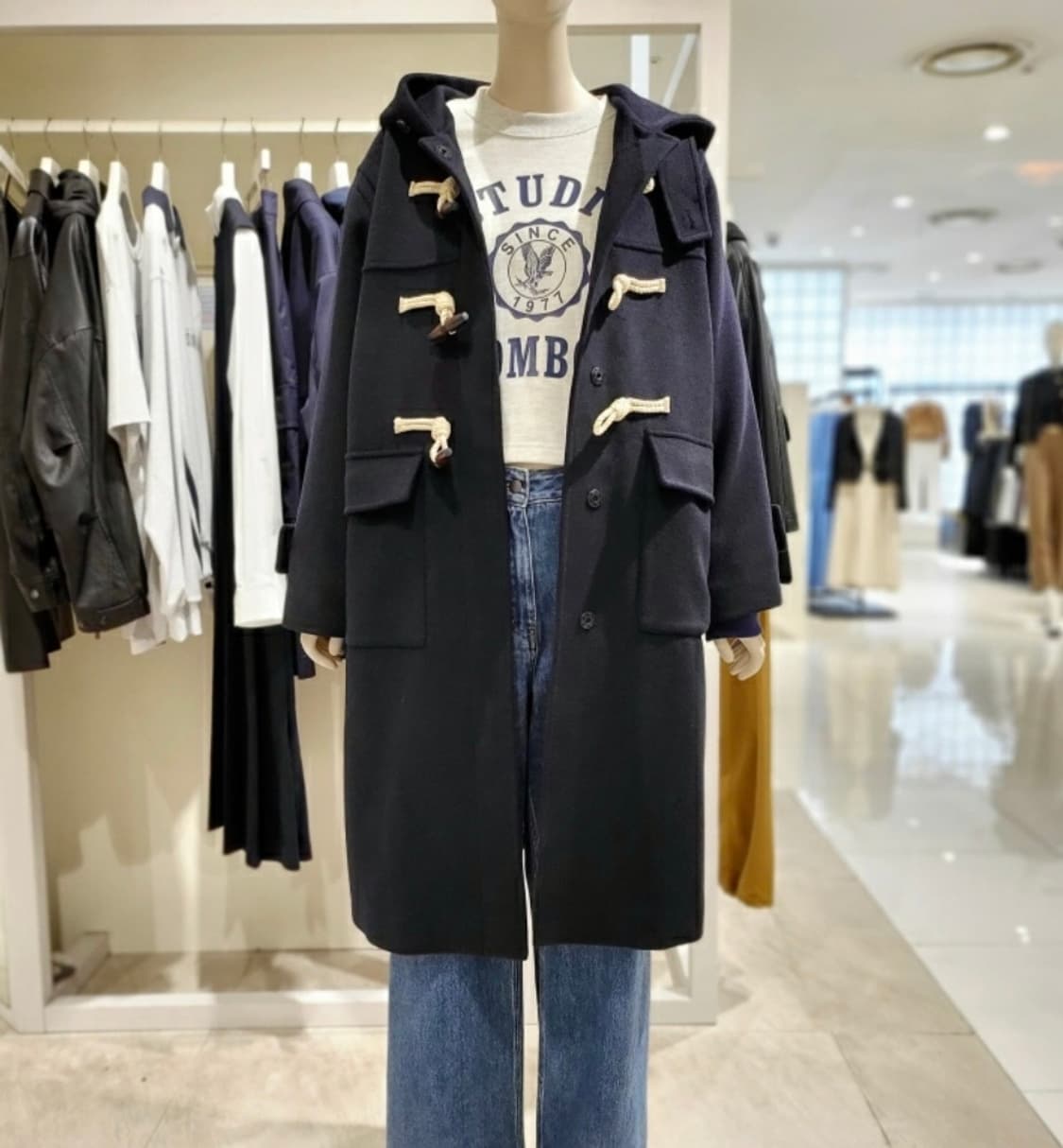 [Studio Tomboy]스튜디오톰보이 오와이토글롱코트 상품이미지7