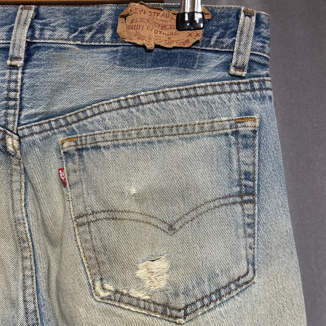빈티지 80s 리바이스 501 USA 33 상품이미지4
