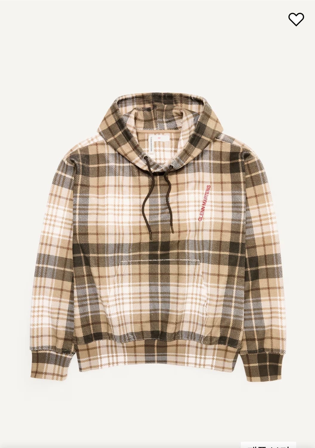 [새상품] H&M 글렌마틴스 후드 XL 상품이미지1