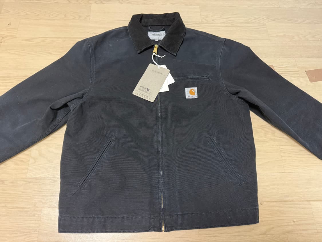 칼하트 WIP Detroit Jacket Stone Canvas L사이즈 상품이미지1