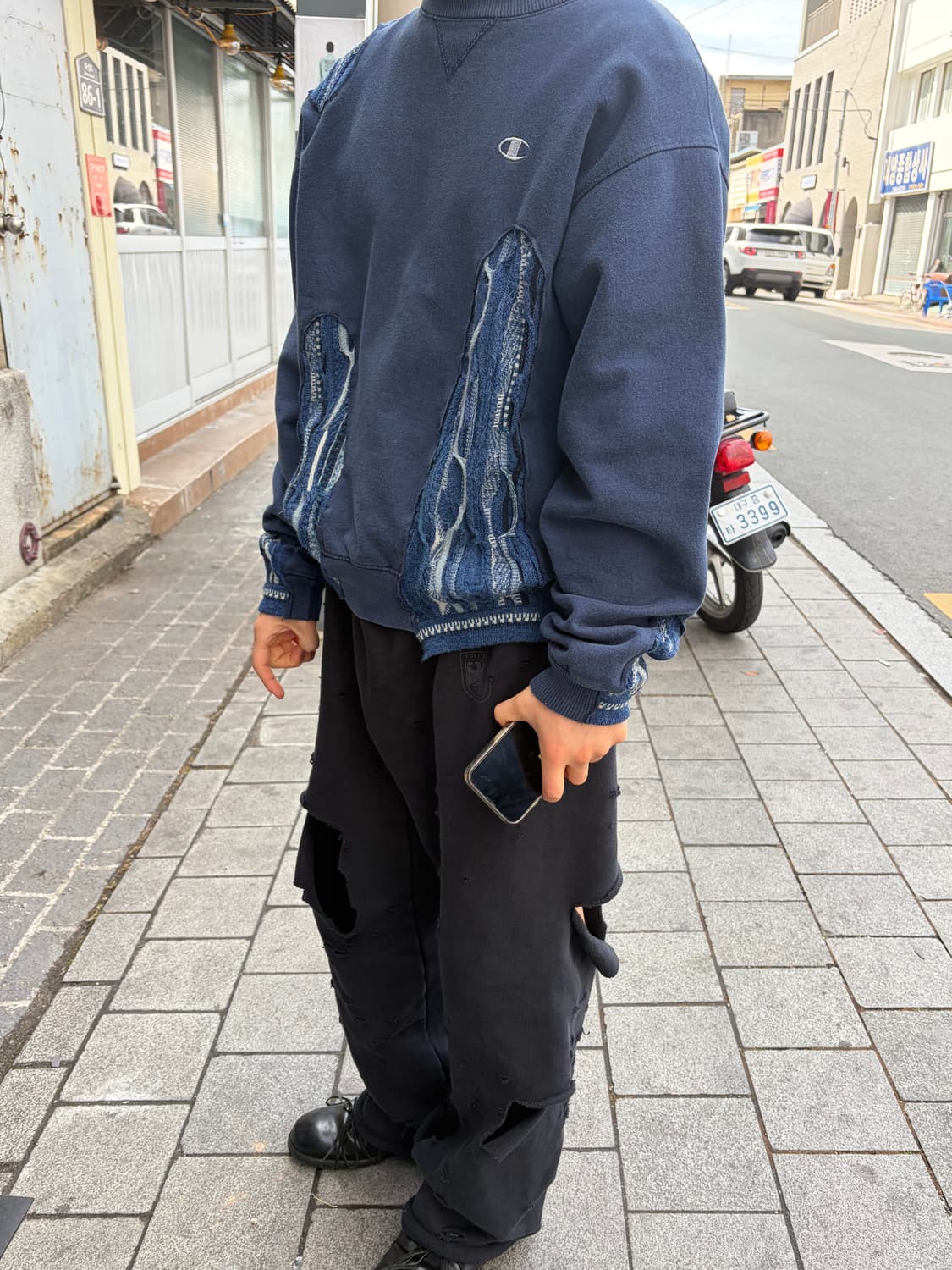 knit pattern sweatshirt no.4 상품이미지3