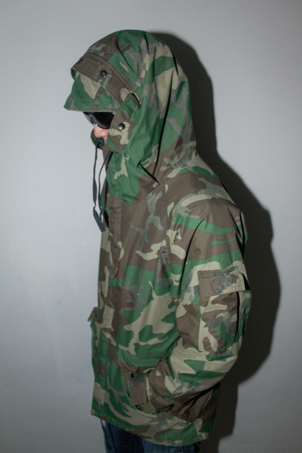 90s US ARMY 미군 오리지널 1세대  우드랜드 파카 M-R 상품이미지1