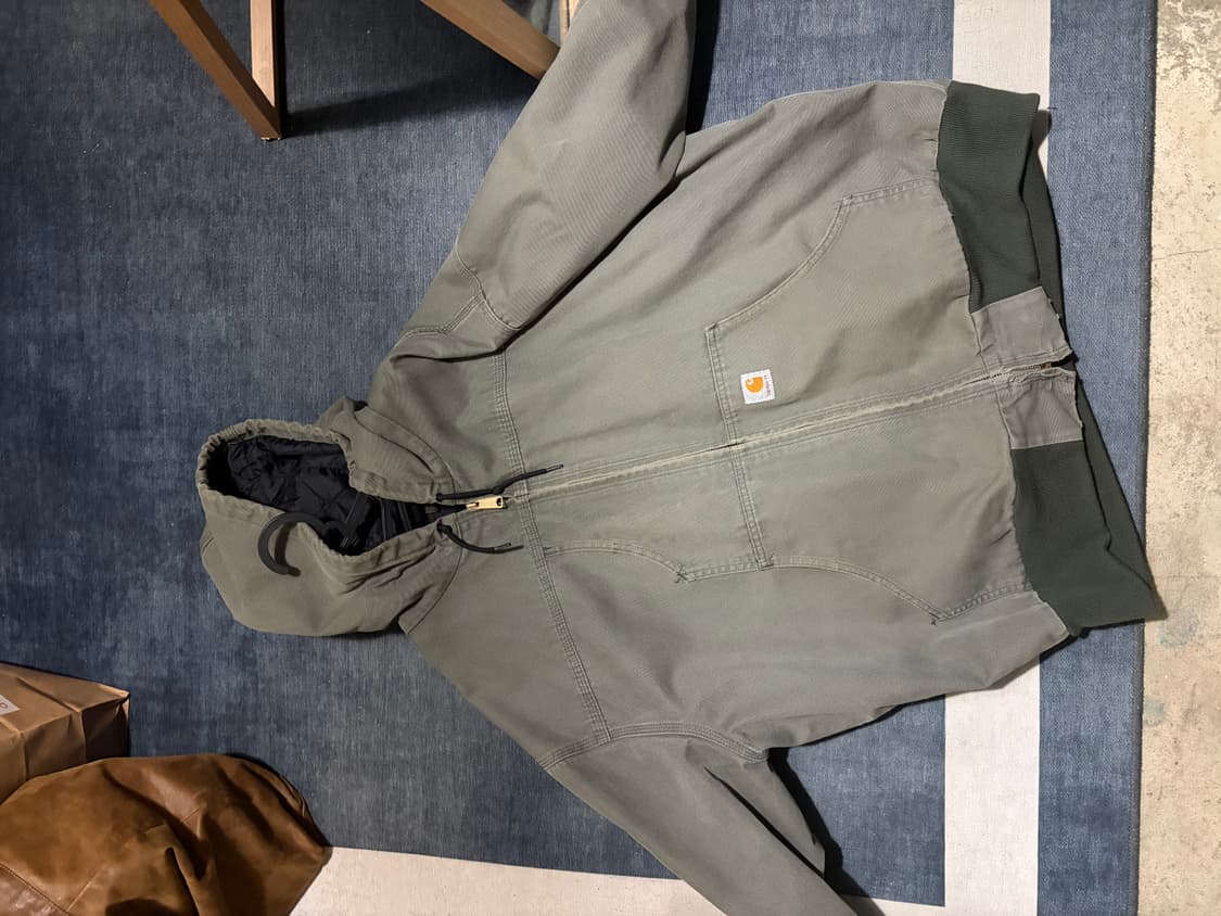 칼하트 카키 워크자켓 XL 상품이미지2
