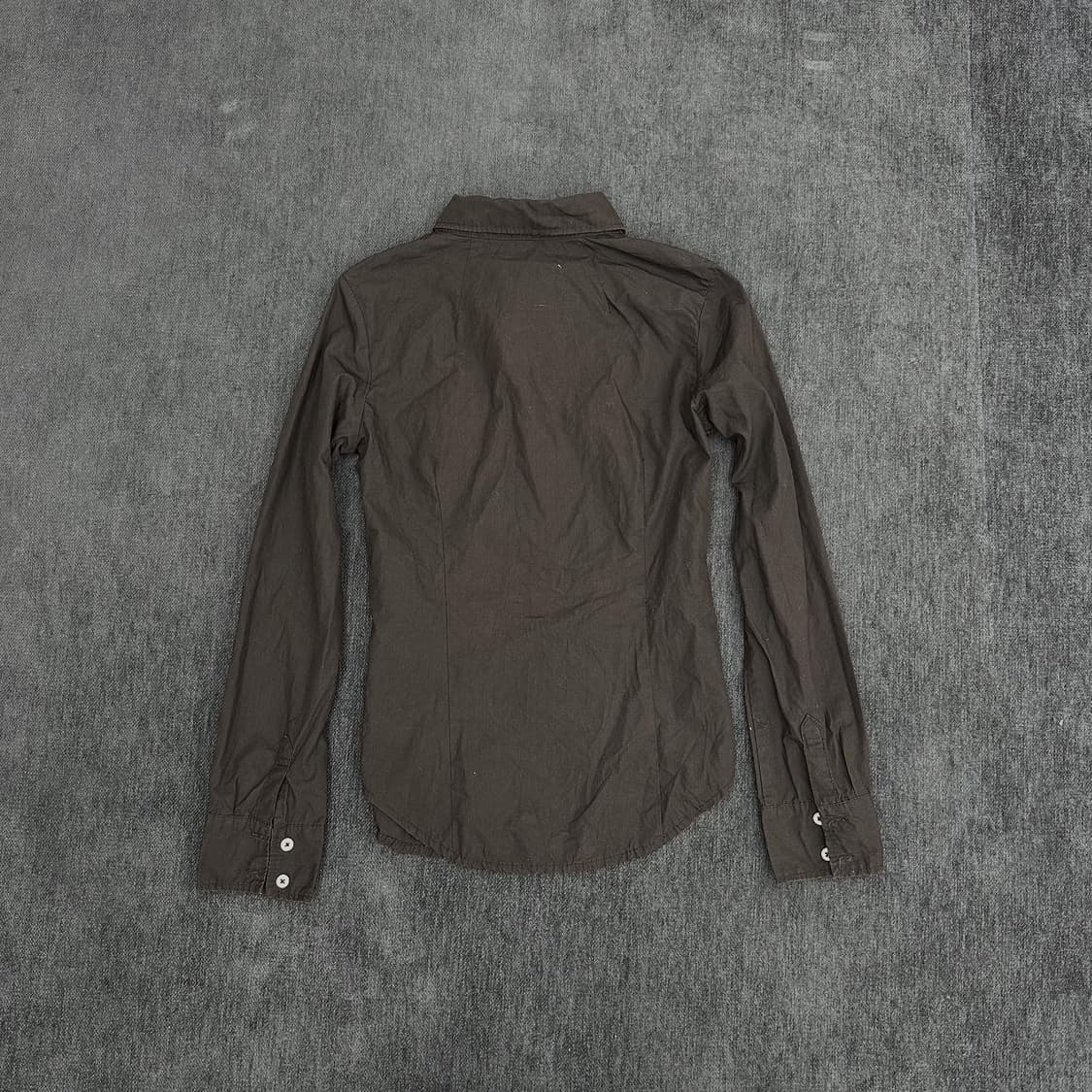 Deepbrown bloom printing shirts  상품이미지4