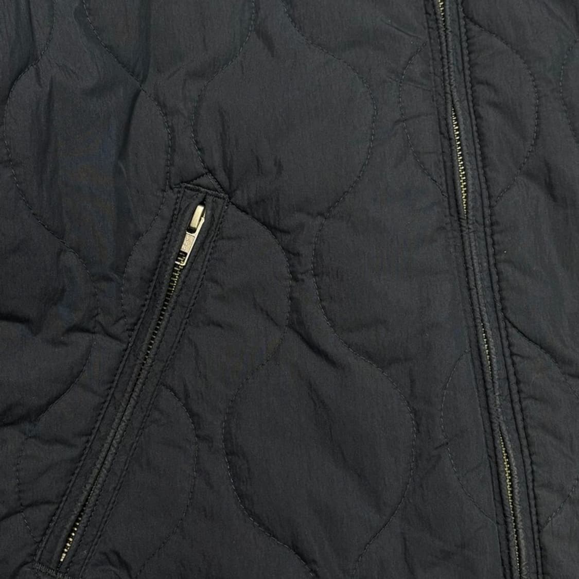 LEVIS 퀄팅 봄버 자켓 네이비 M 상품이미지6