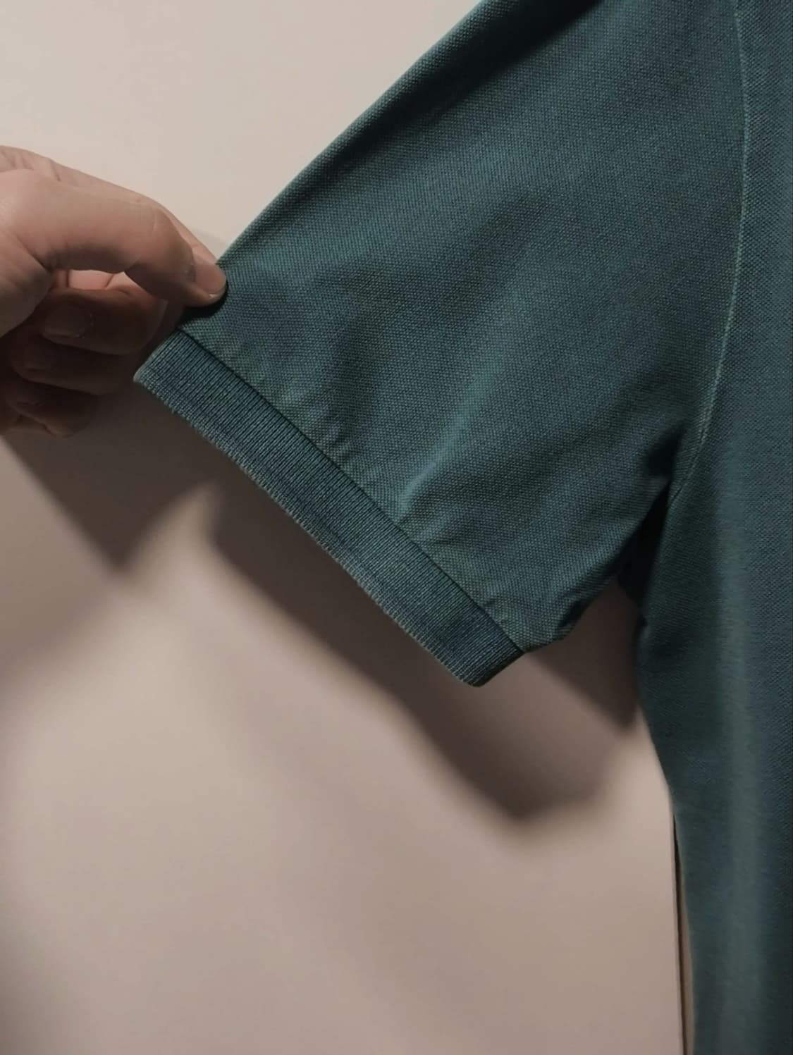 S 스톤아일랜드 워싱 카라넥 반팔티셔츠 상품이미지4