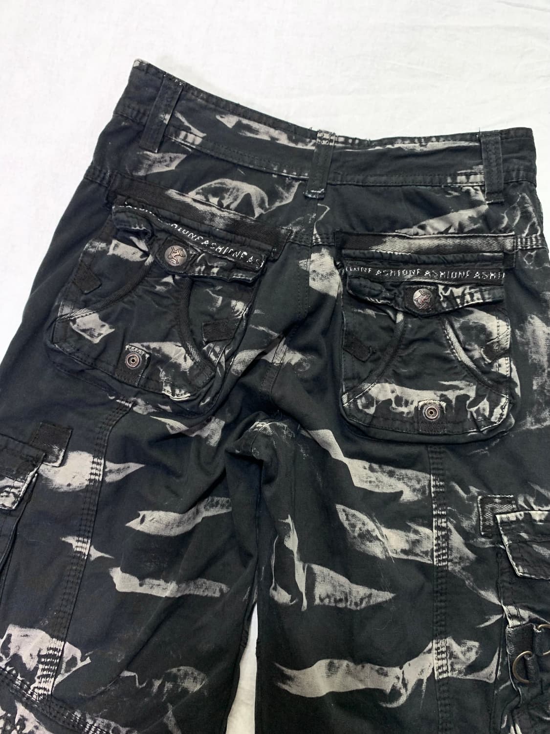Grunge mood cargo capri pants  상품이미지4