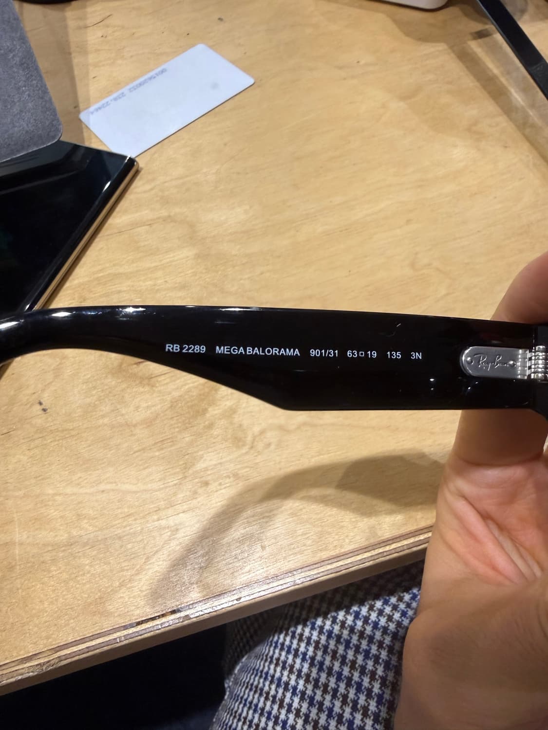 RAYBAN 레이벤 메가 발로라마 RB2289 63사이즈 상품이미지6