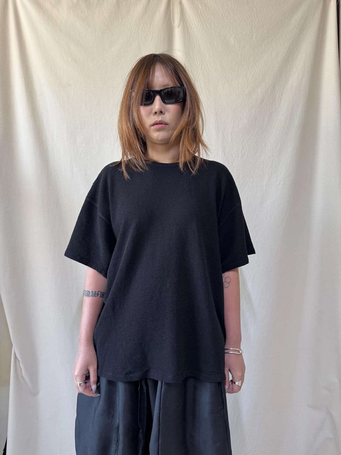 Farmer’s t-shirts (black) 1사이즈 상품이미지1