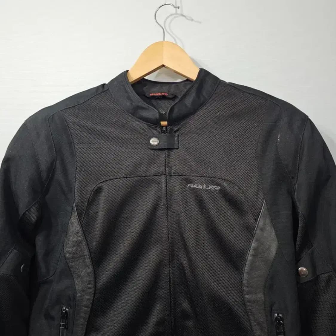 맥슬러 에어 쿠페 블랙 라이딩 자켓 105 상품이미지3