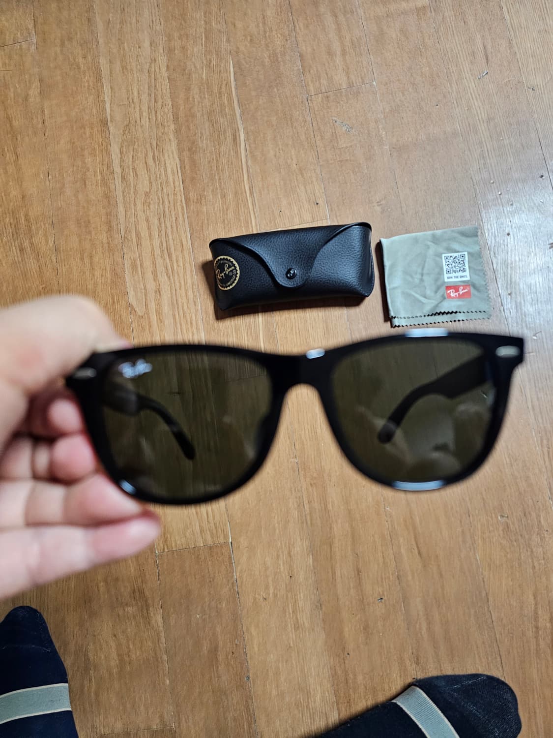 레이벤 웨이페어러 블랙 선글라스 상품이미지2