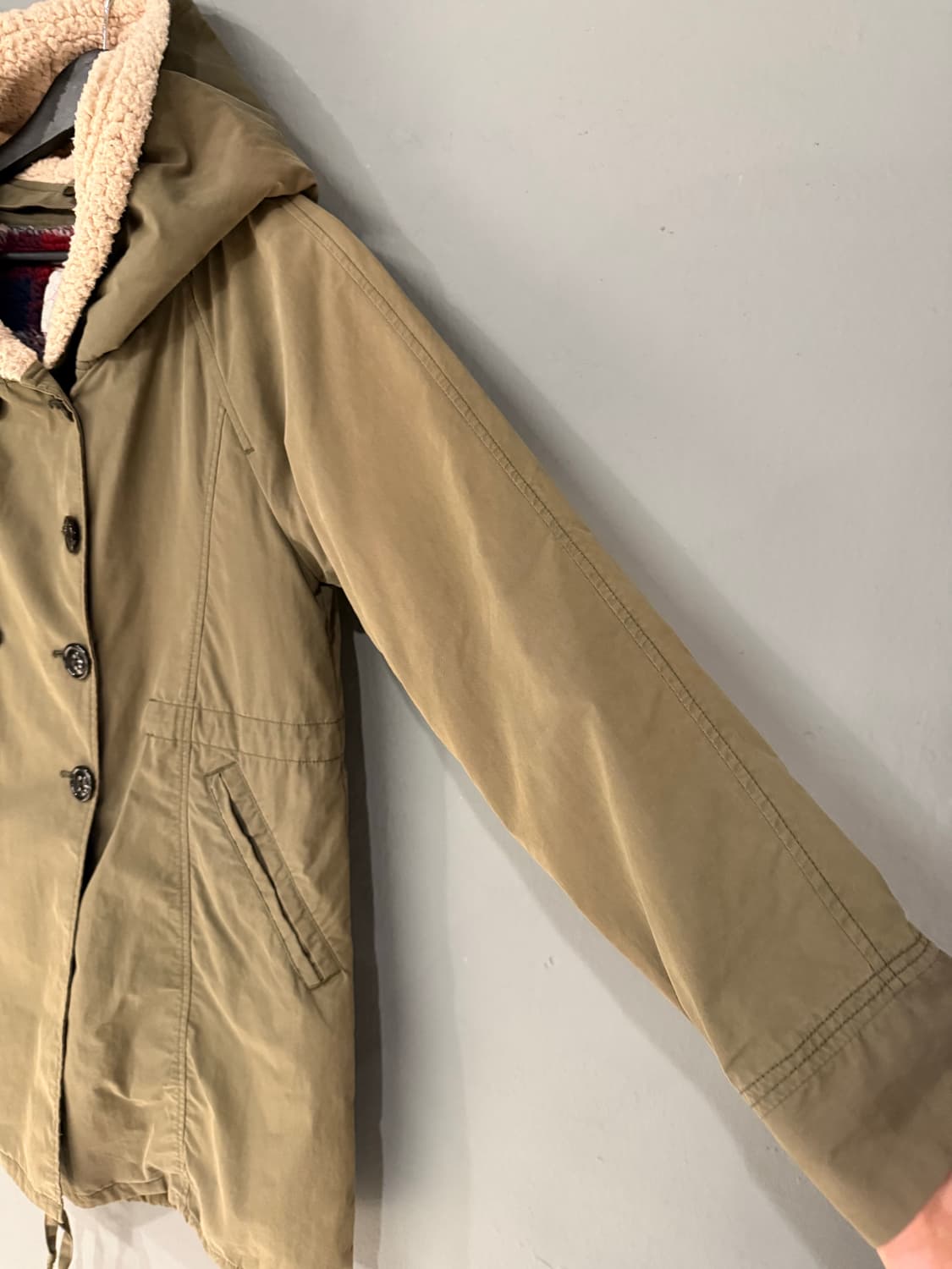 double button big hood jumper 상품이미지8