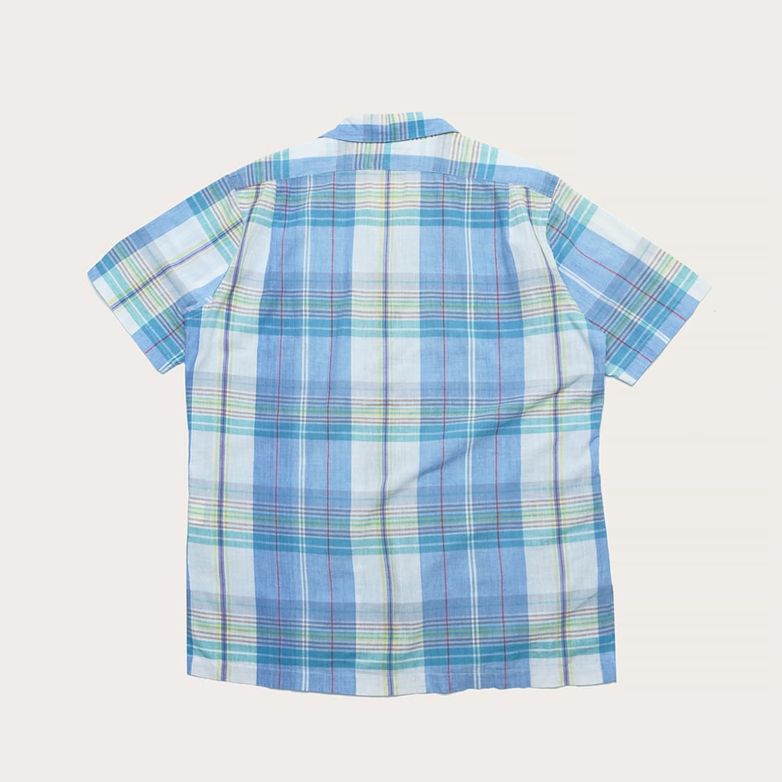 open collar check shirt 상품이미지7