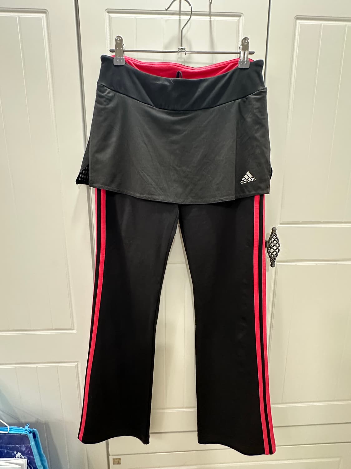 Adidas 아디다스 핫핑크 부츠컷 치마바지 오네갸루 갸루 스포티 상품이미지1