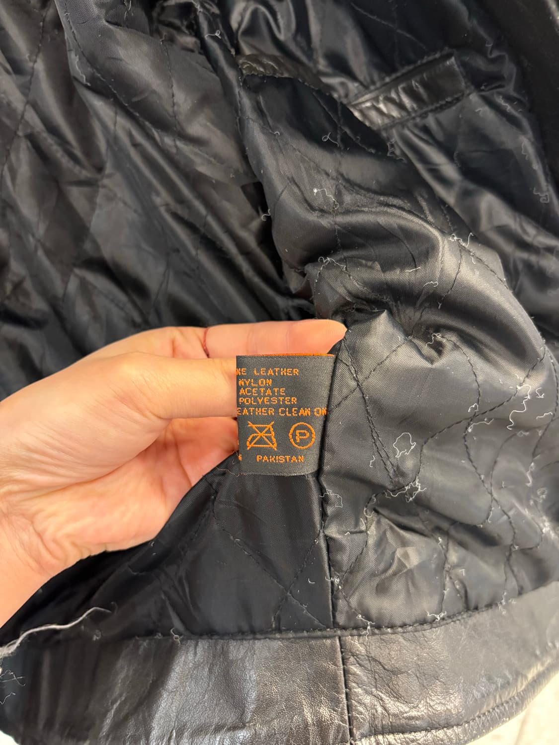 Vintage leather jacket 40 상품이미지7