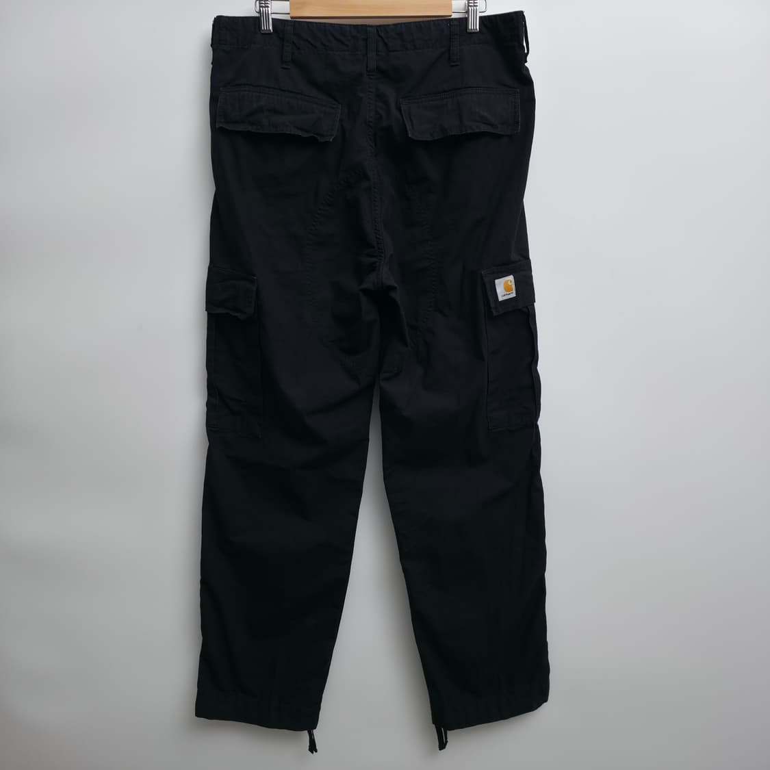 [36/32] 칼하트 블랙 카고 팬츠 상품이미지2