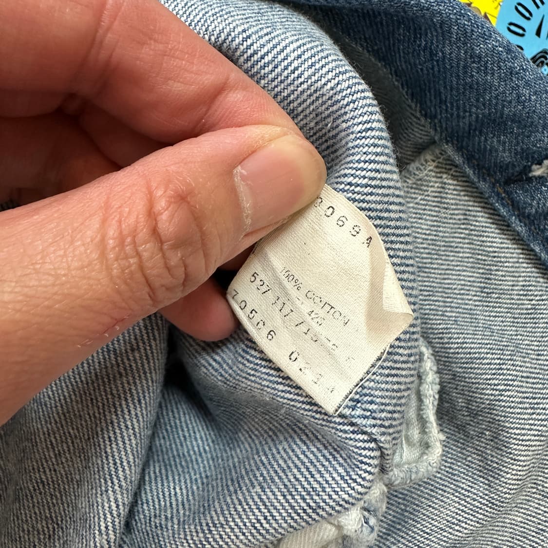 80s USA 리바이스 데님 트러커 자켓 38(M) 상품이미지9