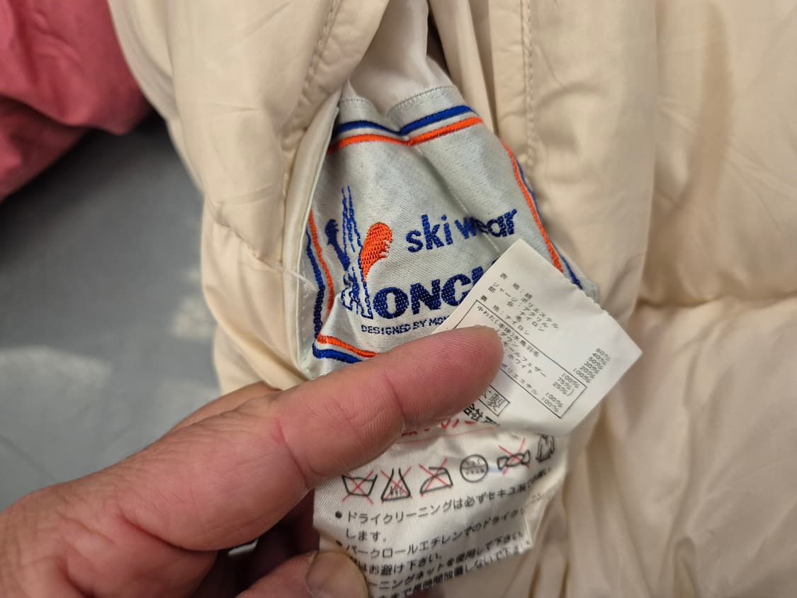 80s 몽클레어 리버시블 다운 점퍼 상품이미지9