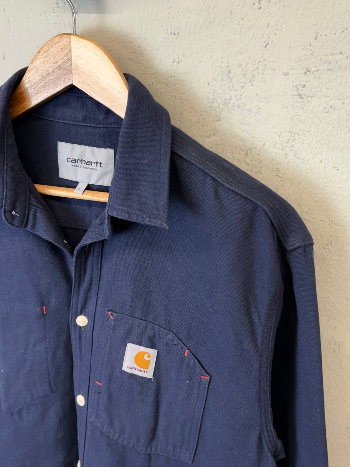 칼하트윕 토니 셔츠 네이비 상품이미지5