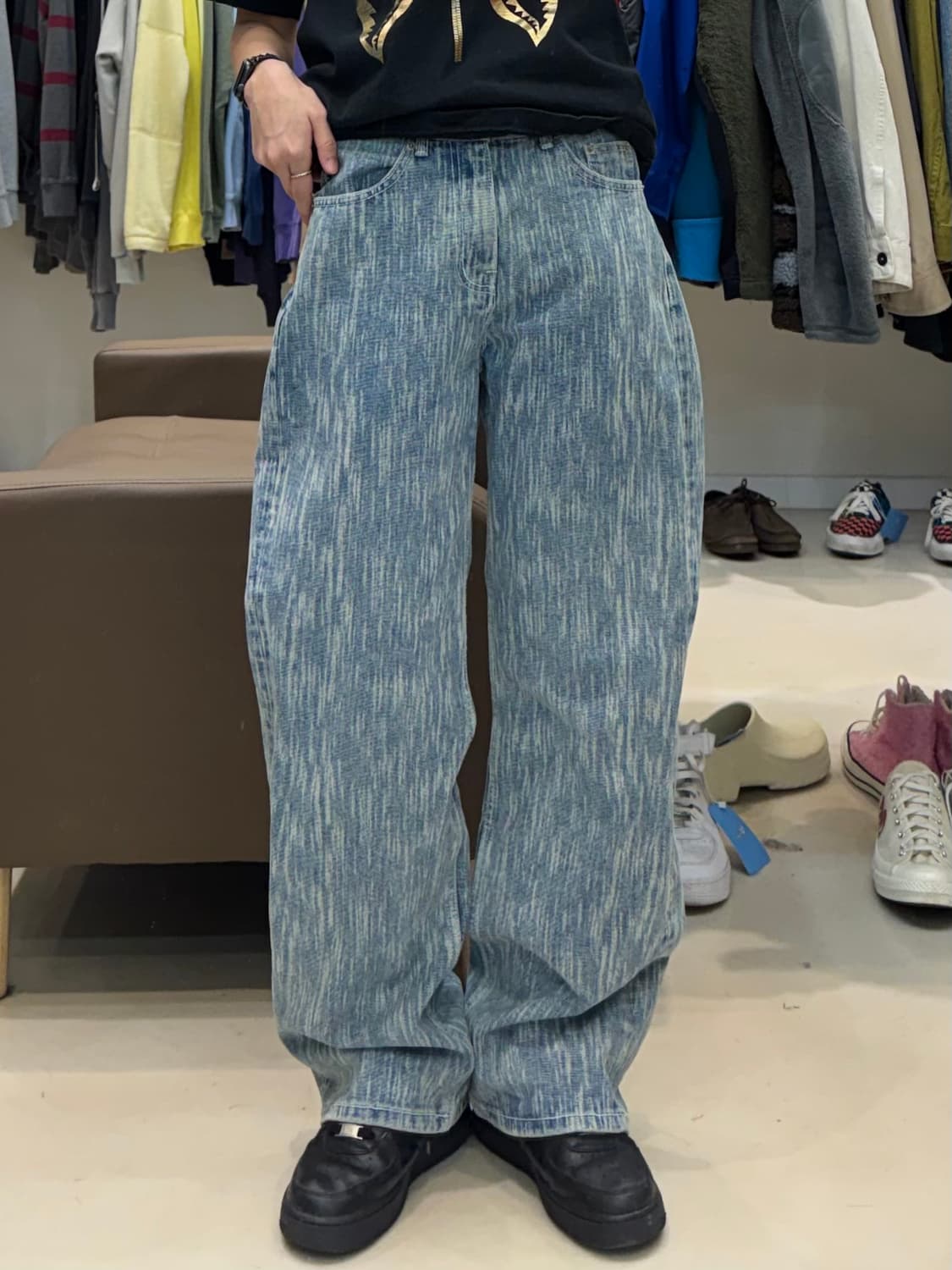 Welldone 워싱 데님팬츠 상품이미지6