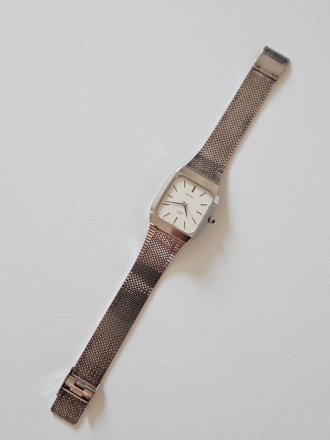 빈티지 시티즌 익시드 쿼츠 메탈 시계 상품이미지5