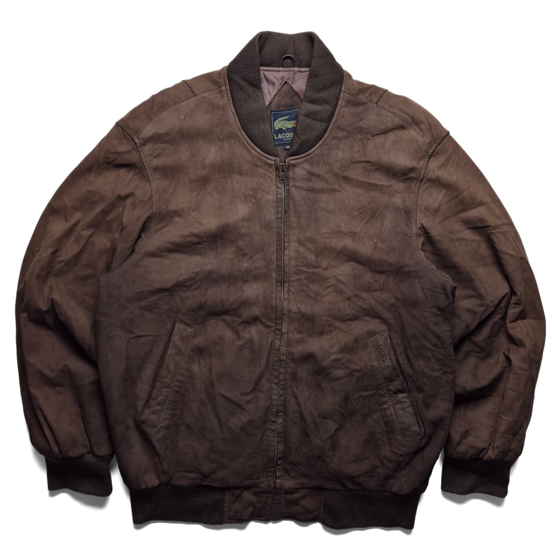 [110] 라코스테 90s 양가죽 봄버자켓 상품이미지1