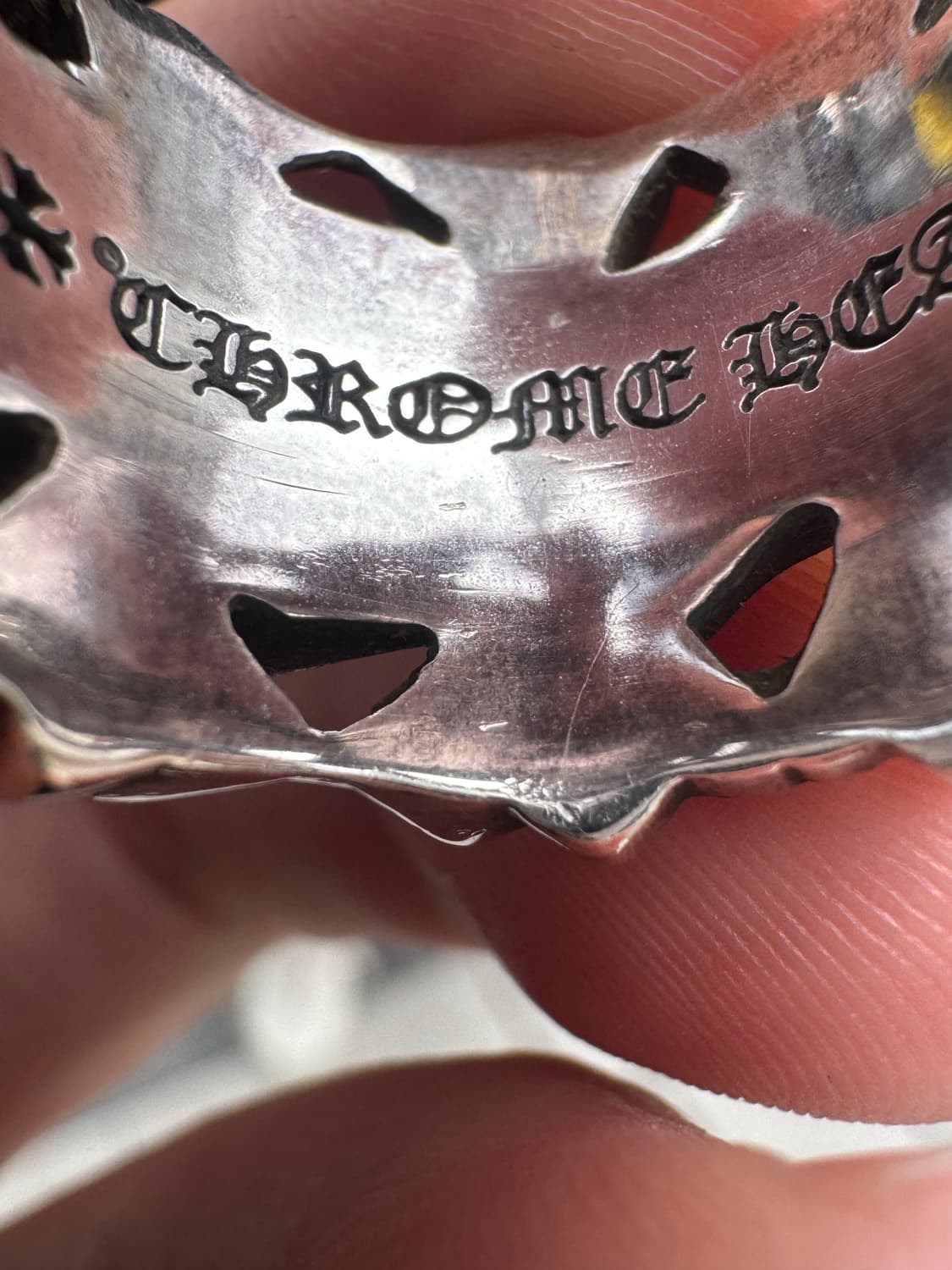 크롬하츠 반지 세메터리 스퀘어링 상품이미지10