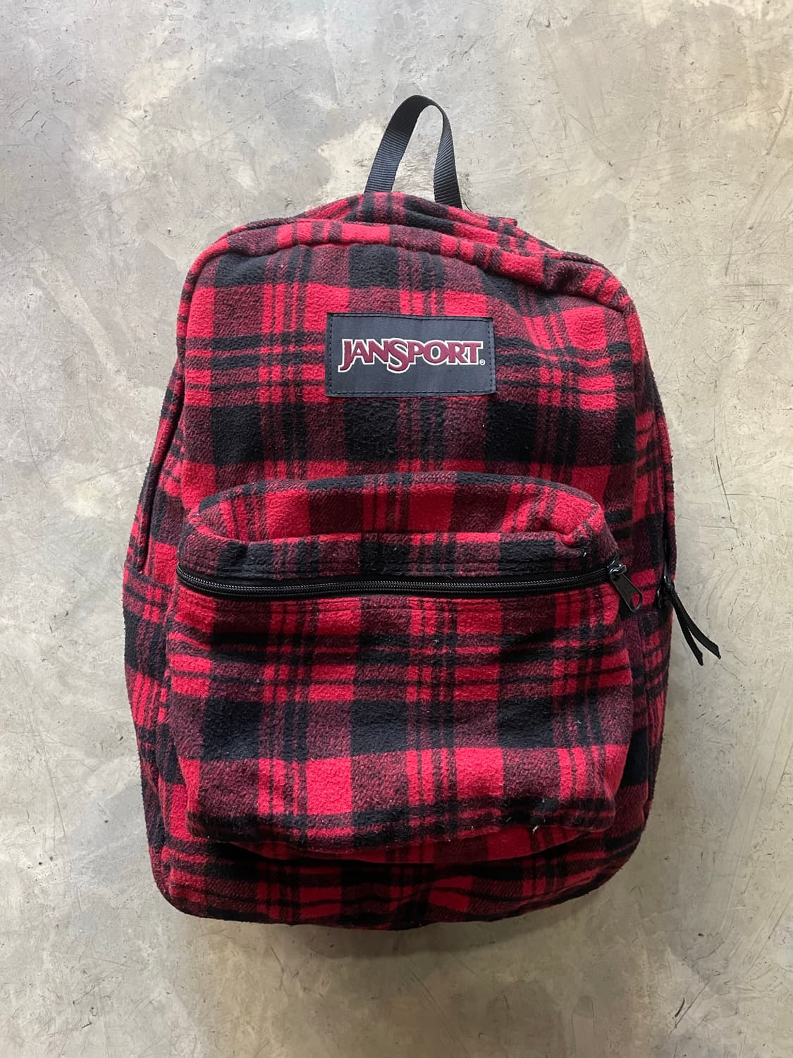 Jansport 잔스포츠 레드 체크 백팩  상품이미지2