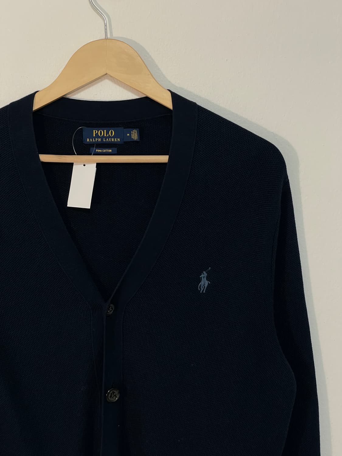 폴로 네이비 가디건 상품이미지4