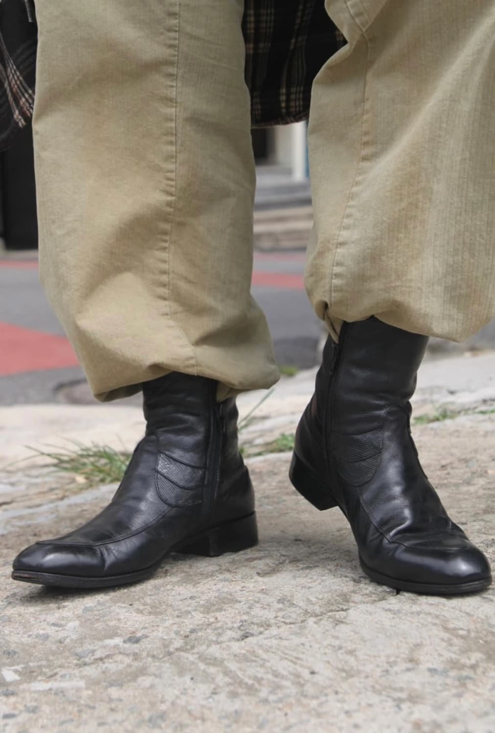 발렌티노 빈티지 레더 부츠 260 상품이미지2