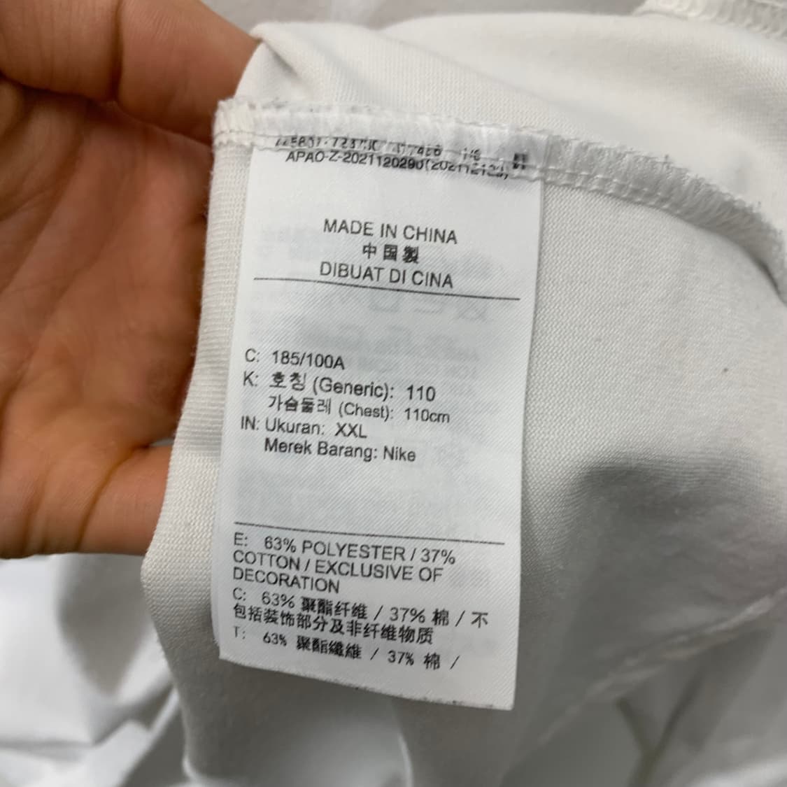 나이키 acg 오버사이즈 롱슬리브 센터로고 상품이미지5