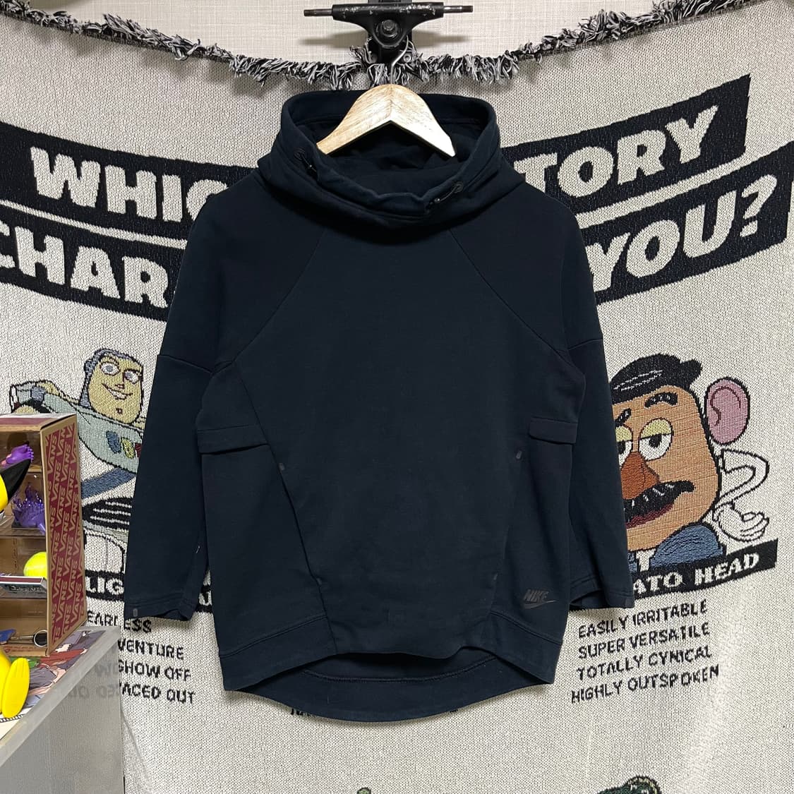 나이키 우먼스 테크팩 하이넥 후디 상품이미지1