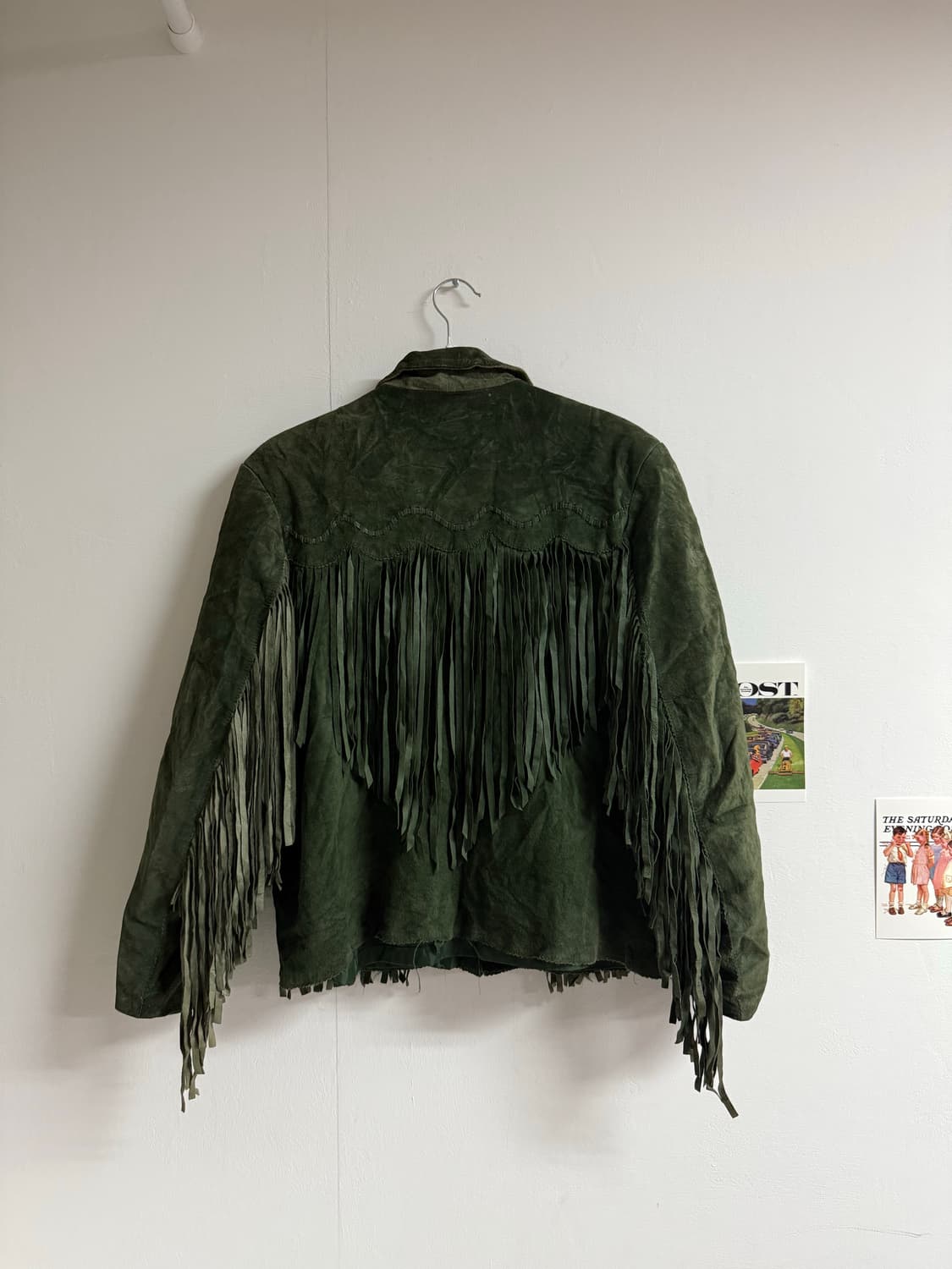 Vintage Usa fringe jacket 프린지자켓 상품이미지9