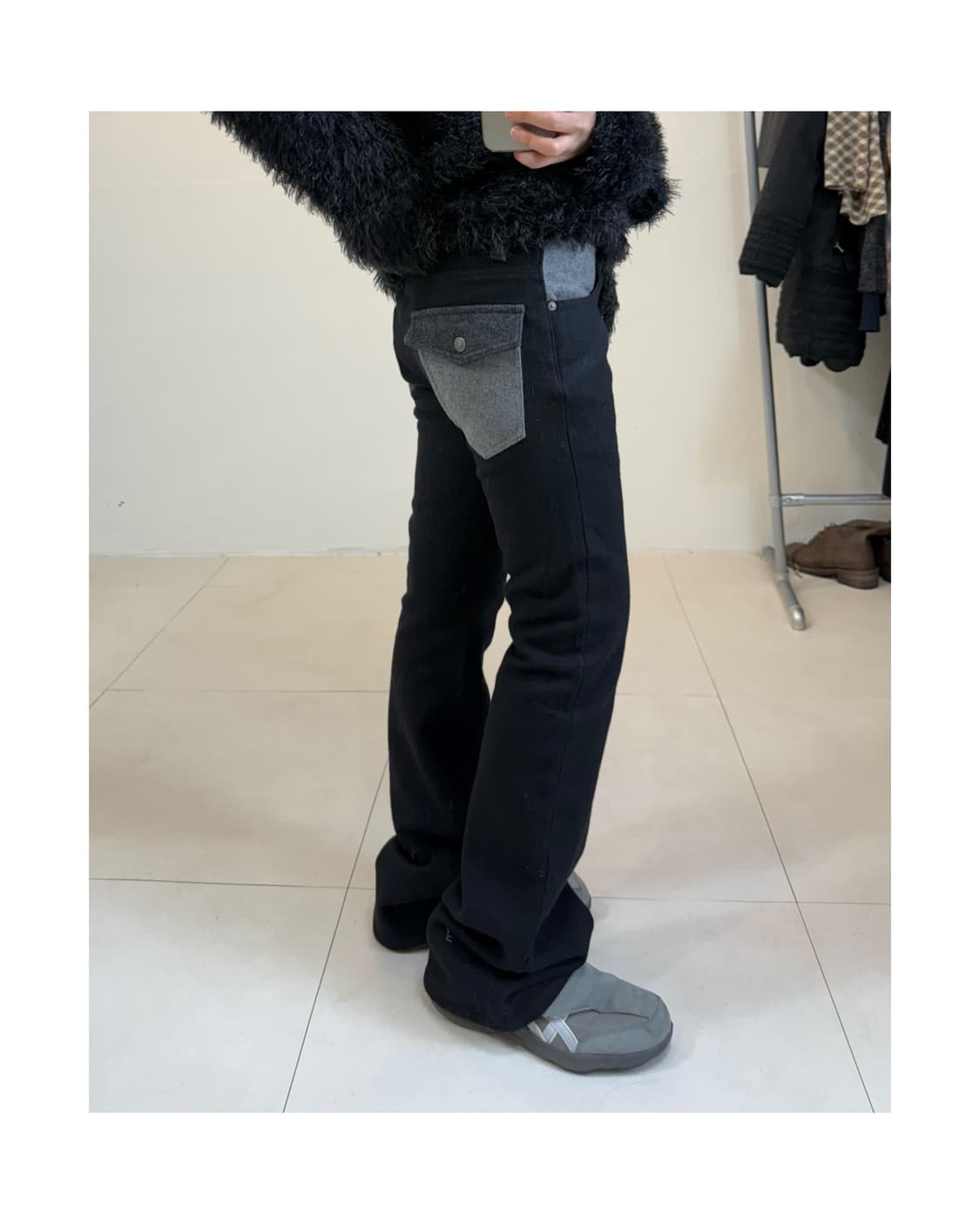 빈티지 울 팬츠 상품이미지6