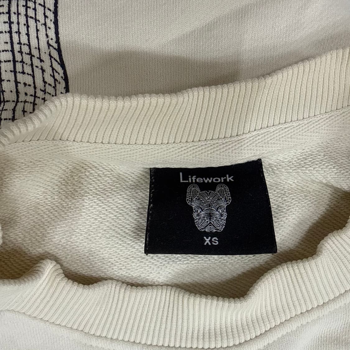 XS 라이프워크 오버핏 맨투맨 0130T1 상품이미지3