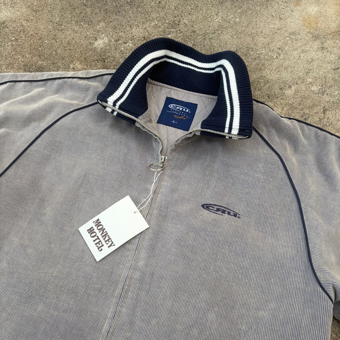 90s CRU 빈티지 코듀로이 봄버자켓 L 상품이미지4