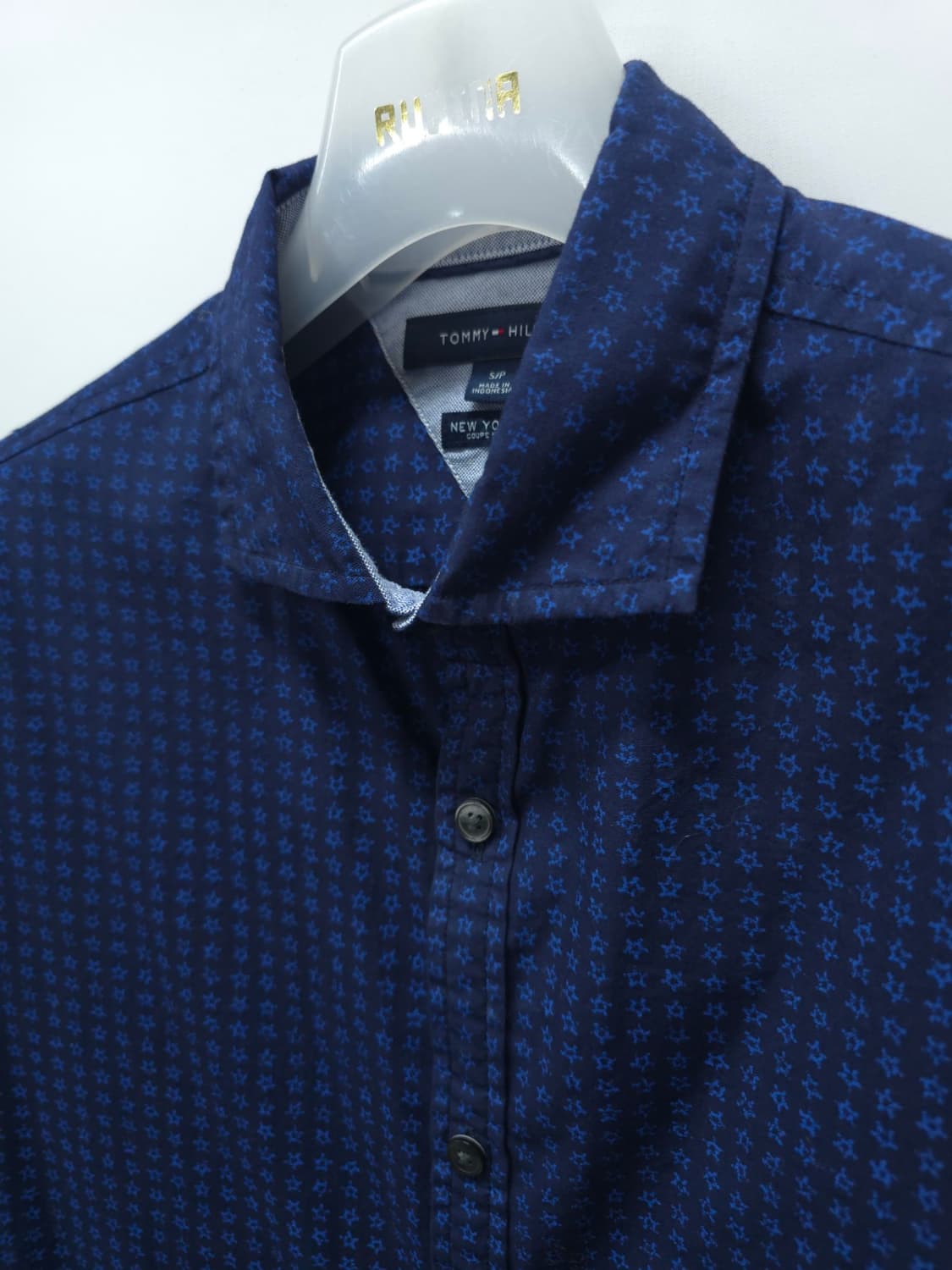 타미힐피거 뉴욕핏 스타 패턴 긴팔 셔츠(95) 상품이미지3